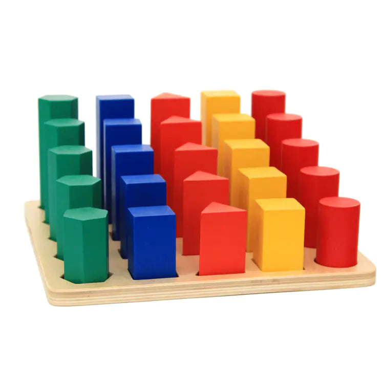 Wooden Montessori Sensory Educational Toy Set for Kids
